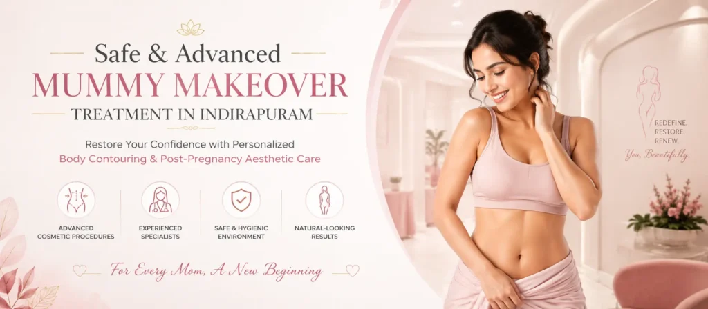 'safe advanced mummy makeover treatment in Indirapuram Renaissance Clinic India
