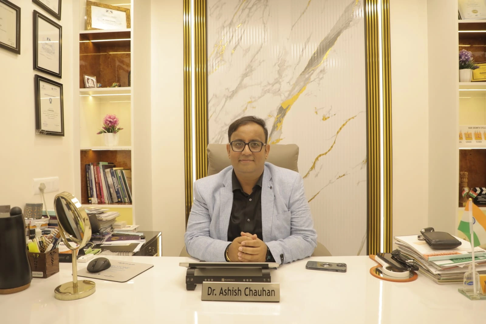 Dr. Ashish Chauhan Senior Aesthetic Consultant at renaissance clinic