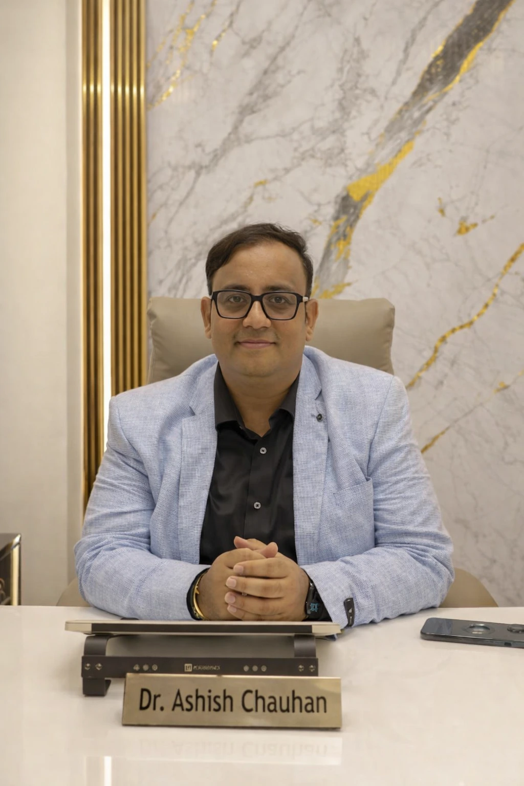 Dr. Ashish Chauhan Senior Aesthetic Consultant at renaissance clinic