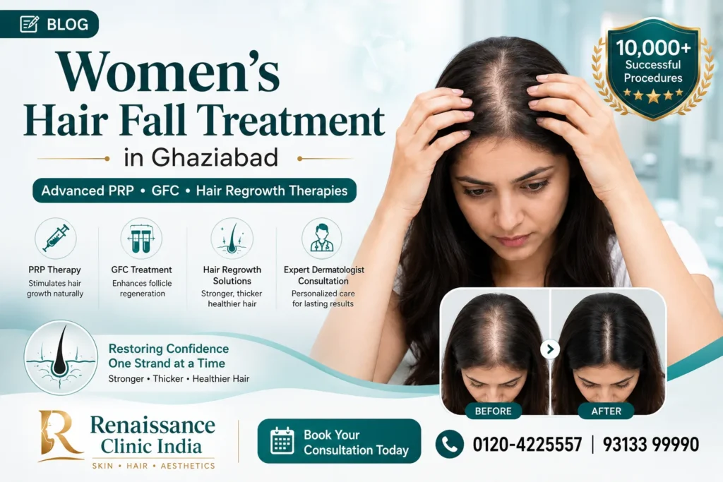 women's hair fall treatment in Ghaziabad