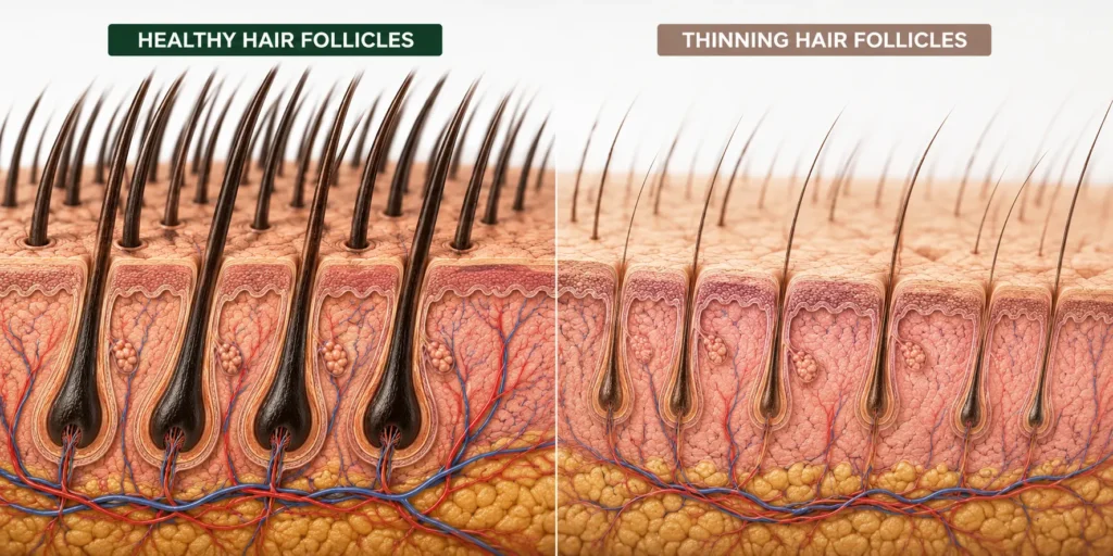 causes of women's hair fall treatment in Ghaziabad