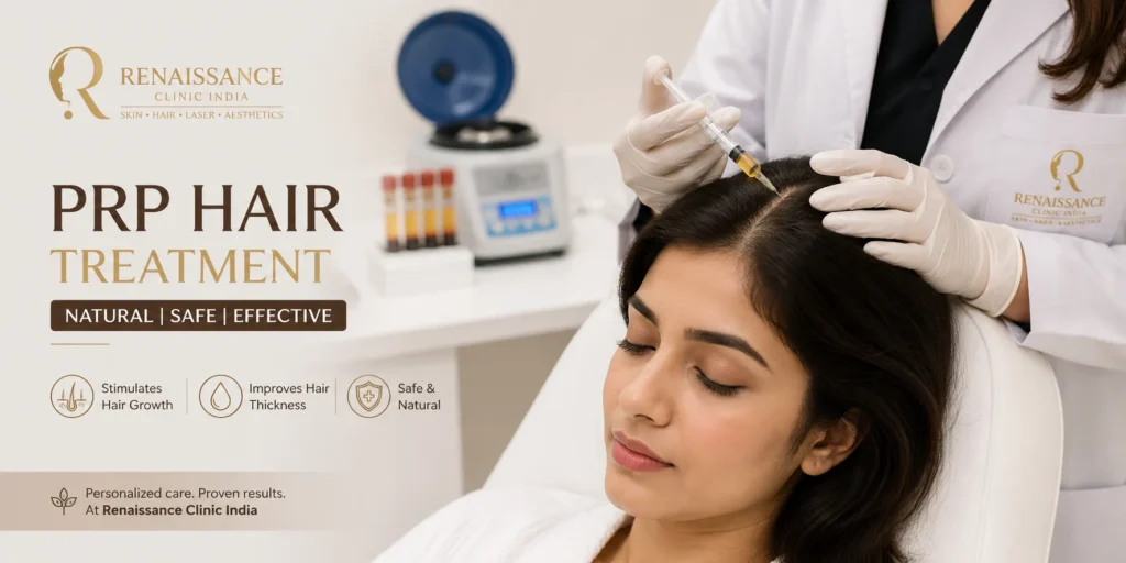 PRP women's hair fall treatment in Ghaziabad