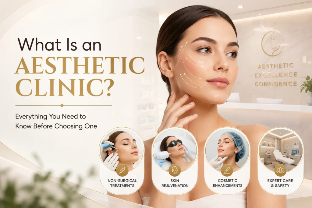 Best Aesthetic Clinic in Ghaziabad offering advanced skin, hair transplant and cosmetic treatments at Renaissance Clinic India