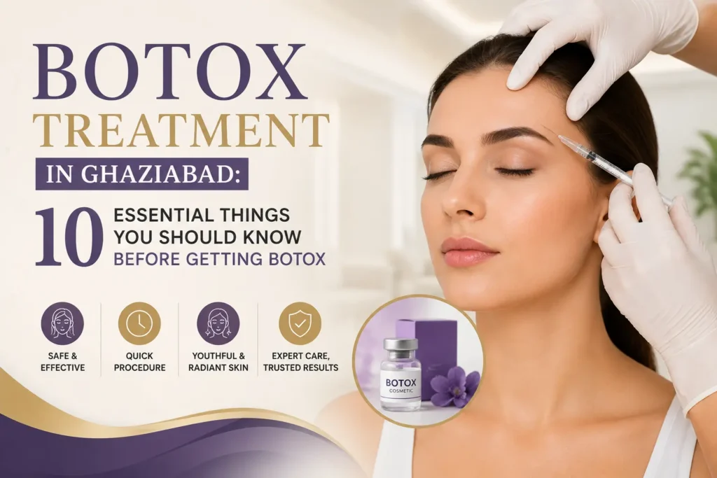Botox treatment in Ghaziabad at Renaissance Clinic India