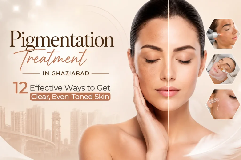 Pigmentation treatment in Ghaziabad for clear, even-toned skin