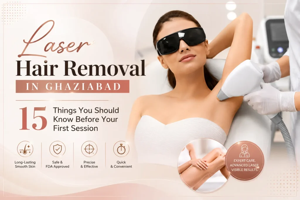 Laser hair removal treatment in Ghaziabad at Renaissance Clinic India