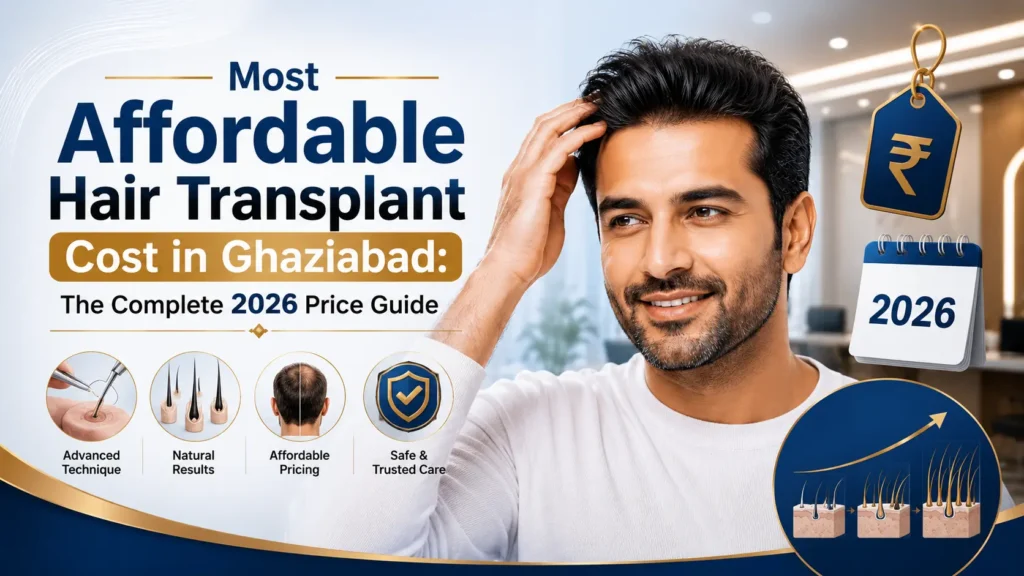 Most Affordable Hair Transplant Cost in Ghaziabad: The Complete 2026 Price Guide